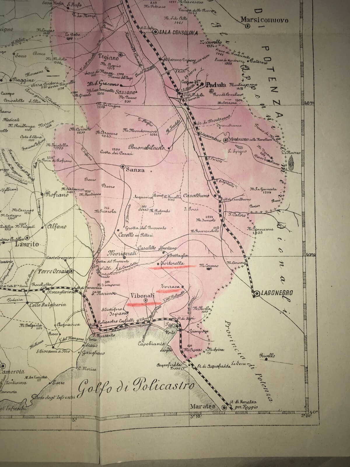 Antica Cartografia Della Provincia Di Salerno E Della Basilicata M. Quartulli