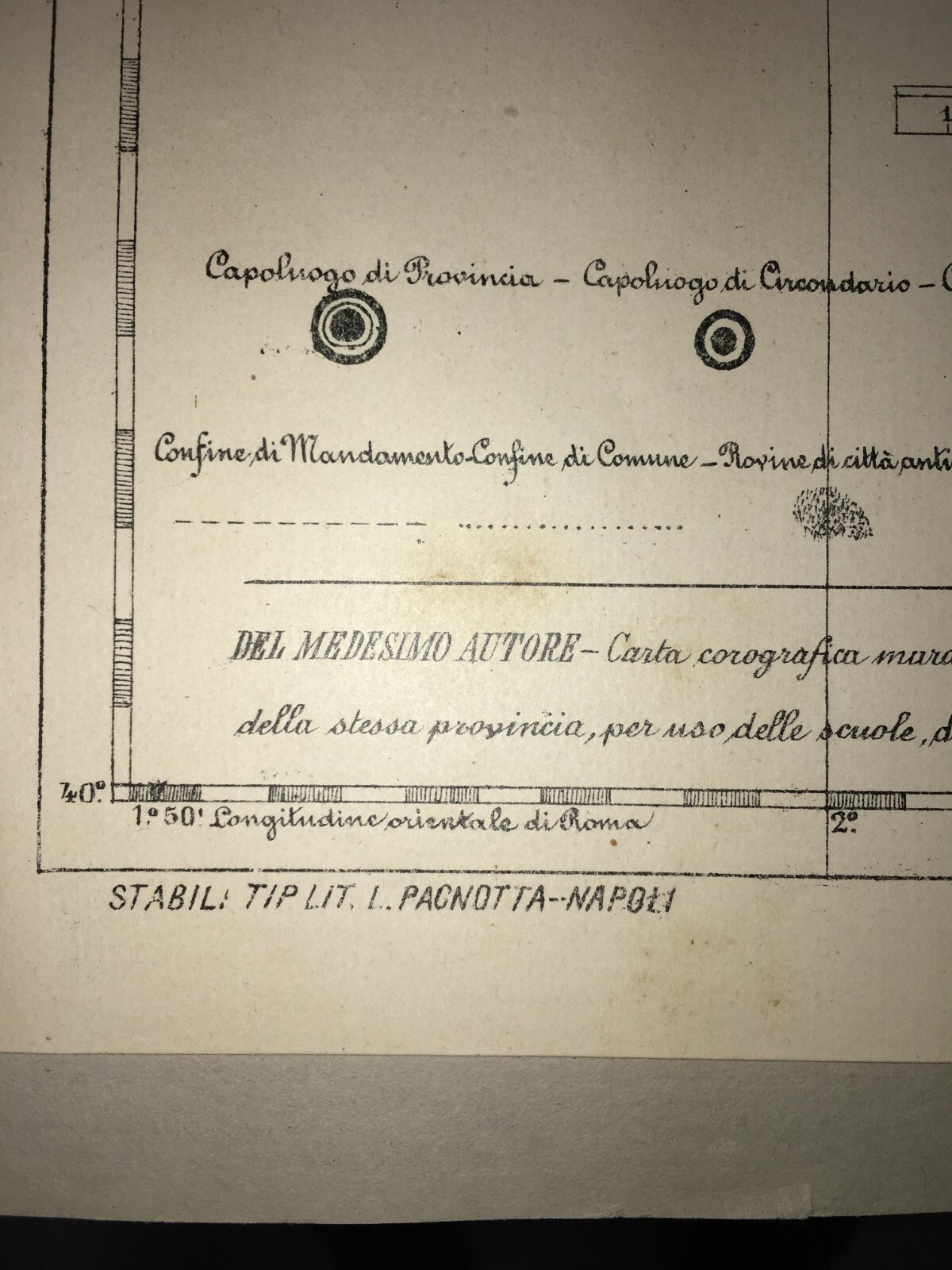 Antica Cartografia Della Provincia Di Salerno E Della Basilicata M. Quartulli