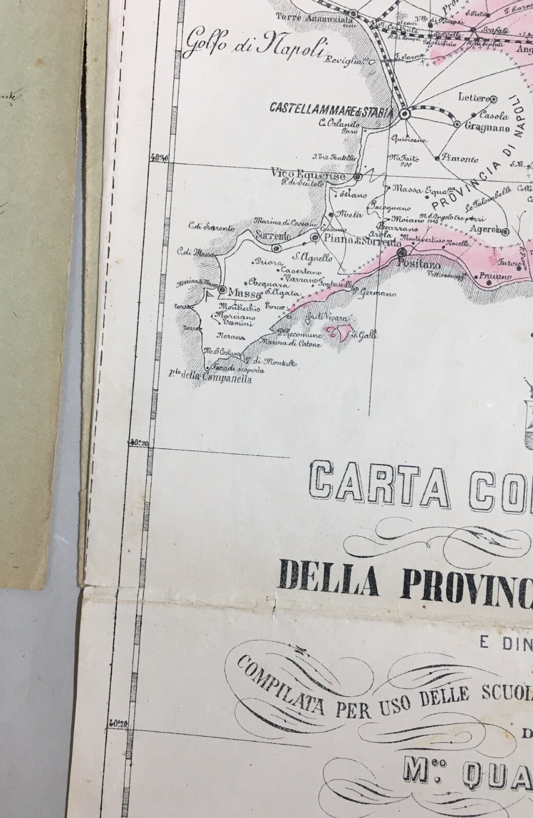 Antica Cartografia Della Provincia Di Salerno E Della Basilicata M. Quartulli