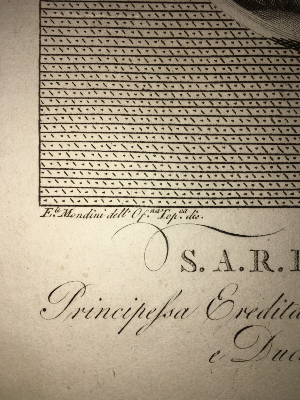 Regno Delle Due Sicilie, Calabria: Ritratto Della Principessa Isabella   Mondini, Morghen
