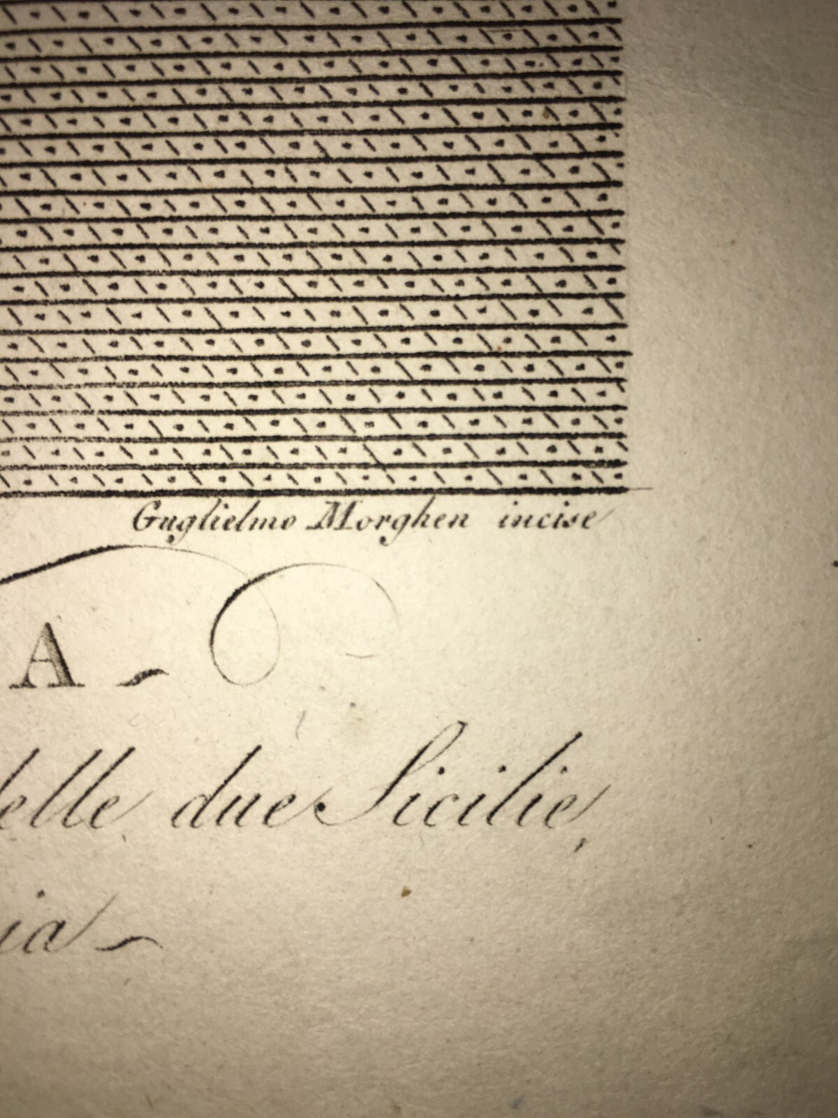 Regno Delle Due Sicilie, Calabria: Ritratto Della Principessa Isabella   Mondini, Morghen