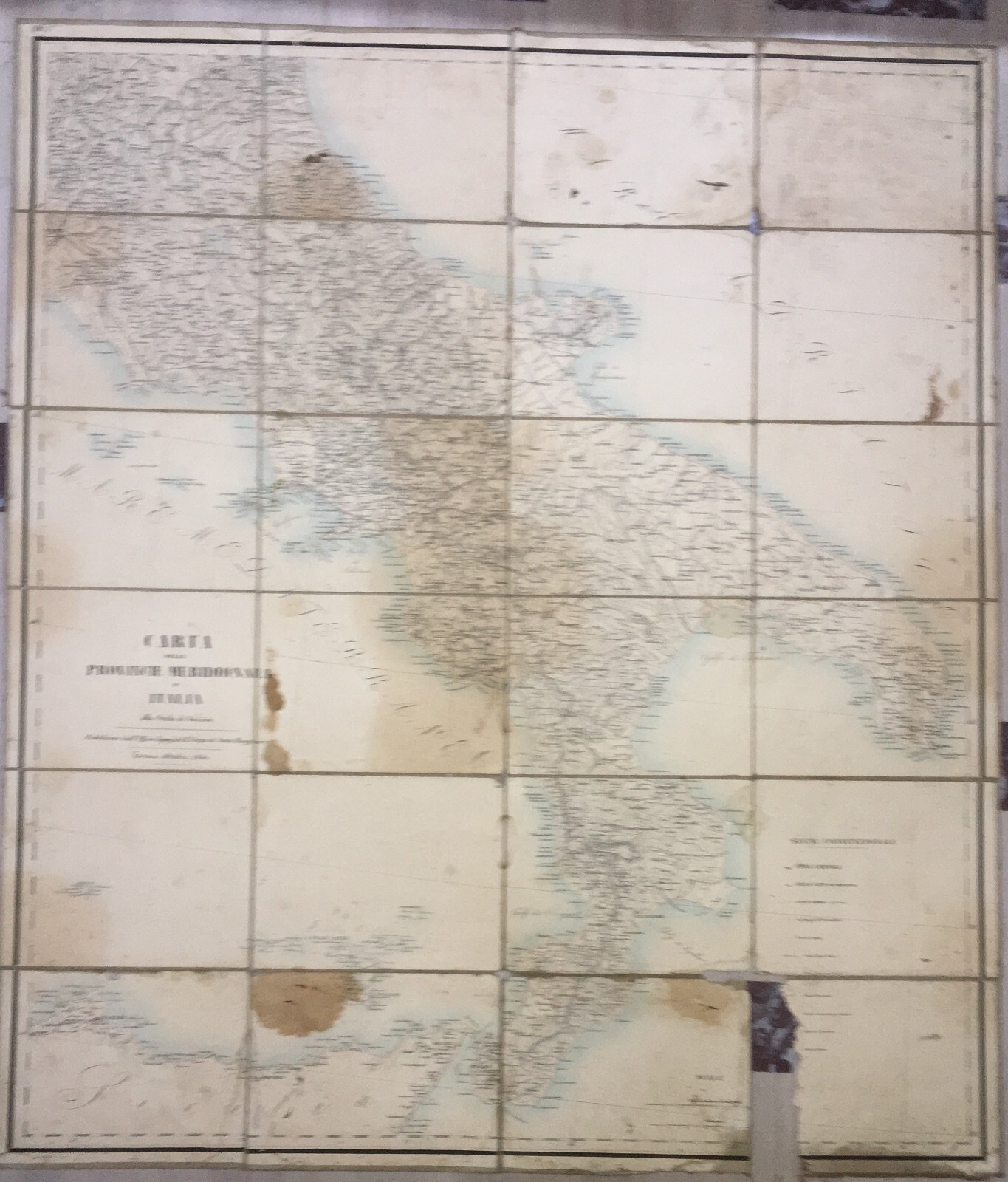 Antica Cartografia Meridione: Campania, Calabria, Puglia, Abruzzo, Molise, Sicilia