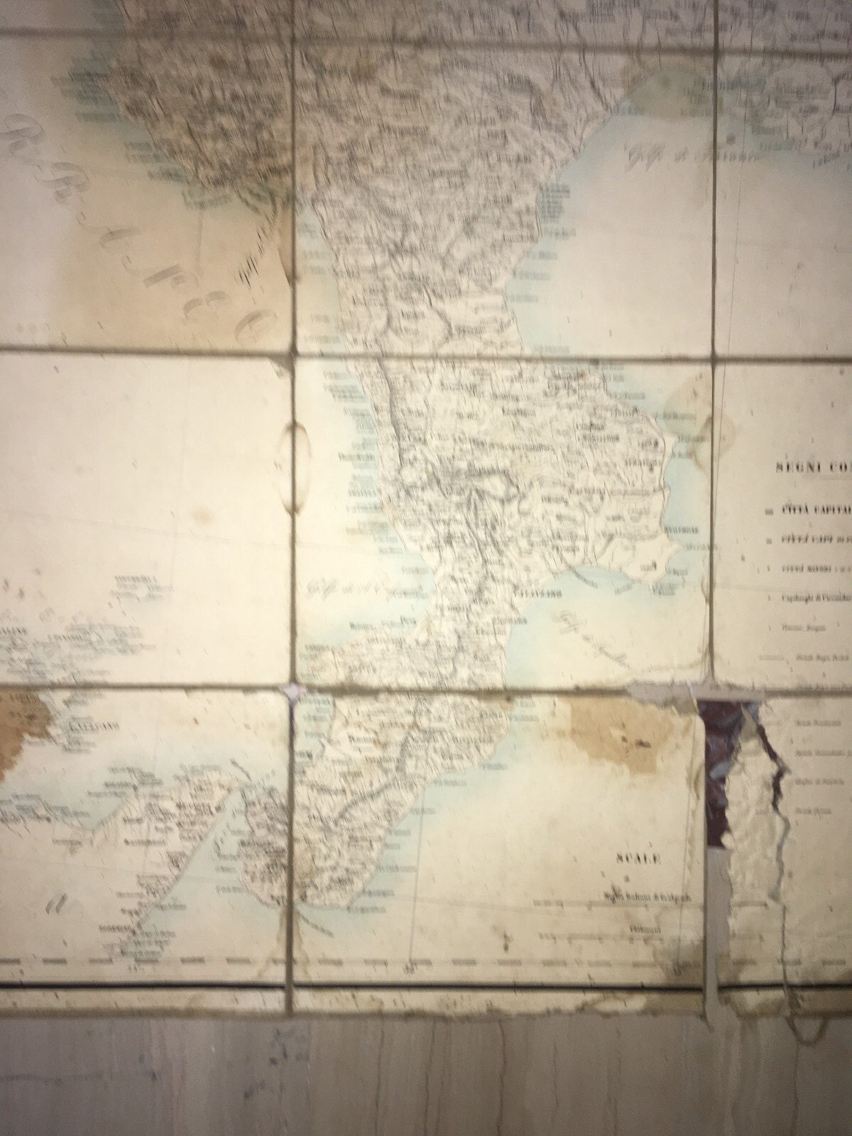 Antica Cartografia Meridione: Campania, Calabria, Puglia, Abruzzo, Molise, Sicilia