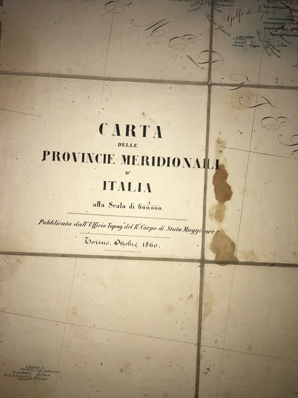 Antica Cartografia Meridione: Campania, Calabria, Puglia, Abruzzo, Molise, Sicilia
