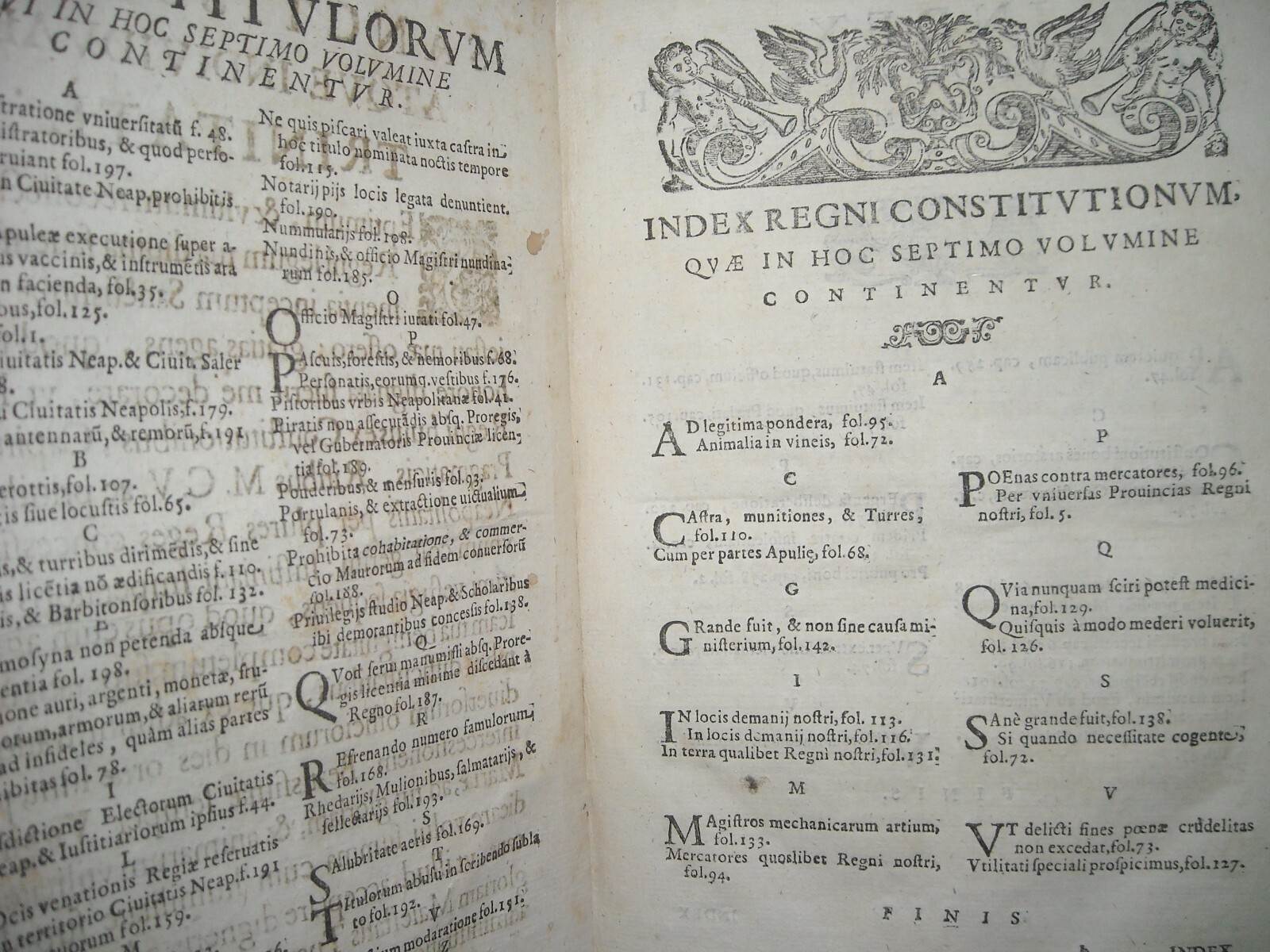 Campania, Giuridica: Prammatiche Napoletane, Tapia, Edizione 1643, Legatura In Pergamena