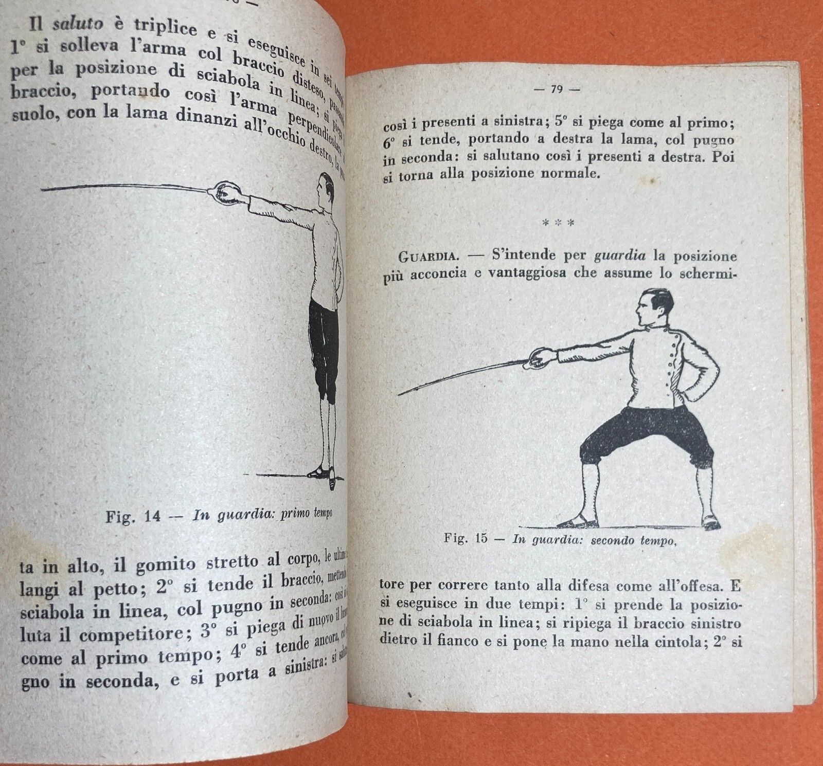 Sport: Scherma, Spada E Sciabola. Edizione d'Epoca Illustrata. Milano, Gloriosa.