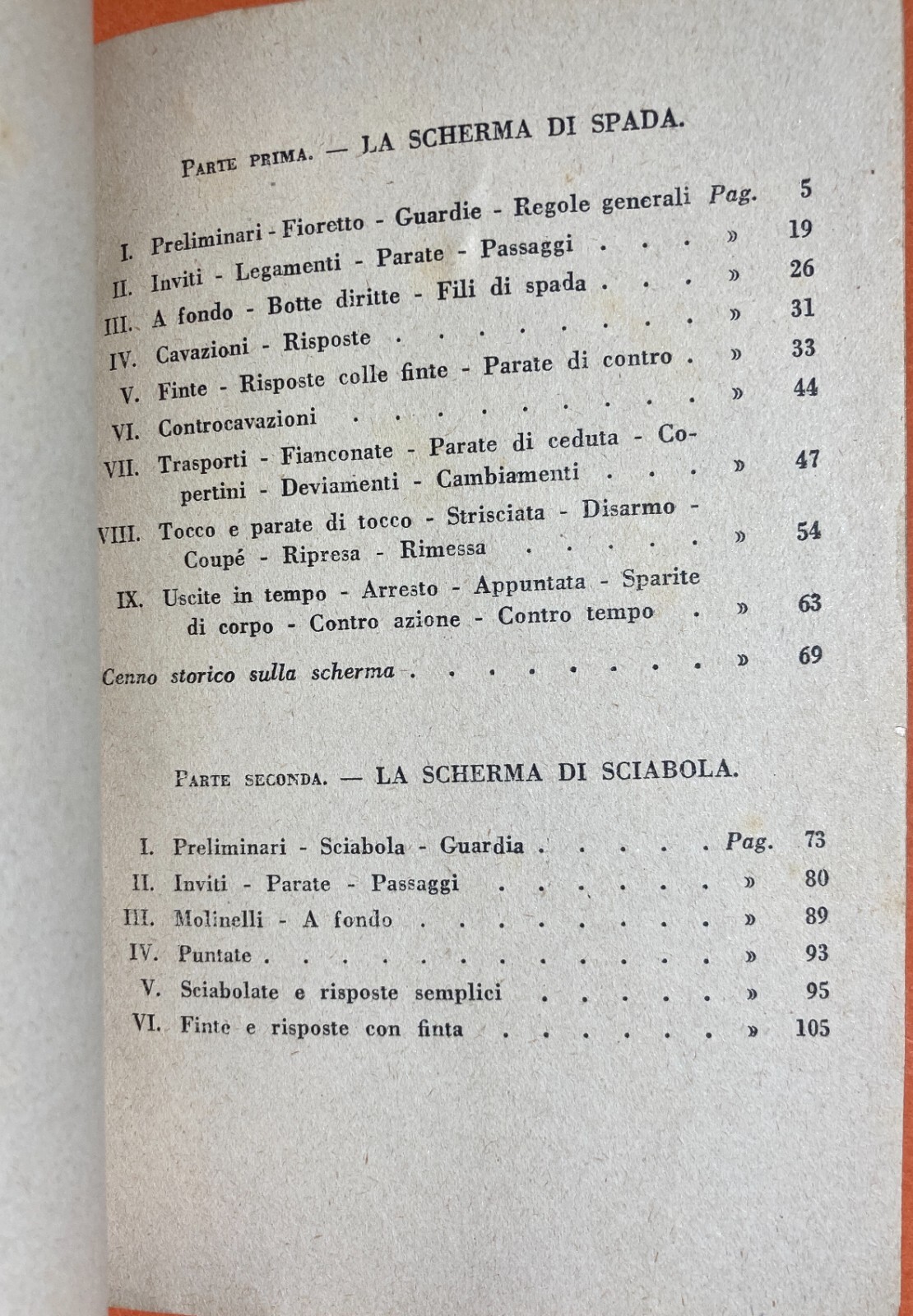Sport: Scherma, Spada E Sciabola. Edizione d'Epoca Illustrata. Milano, Gloriosa.