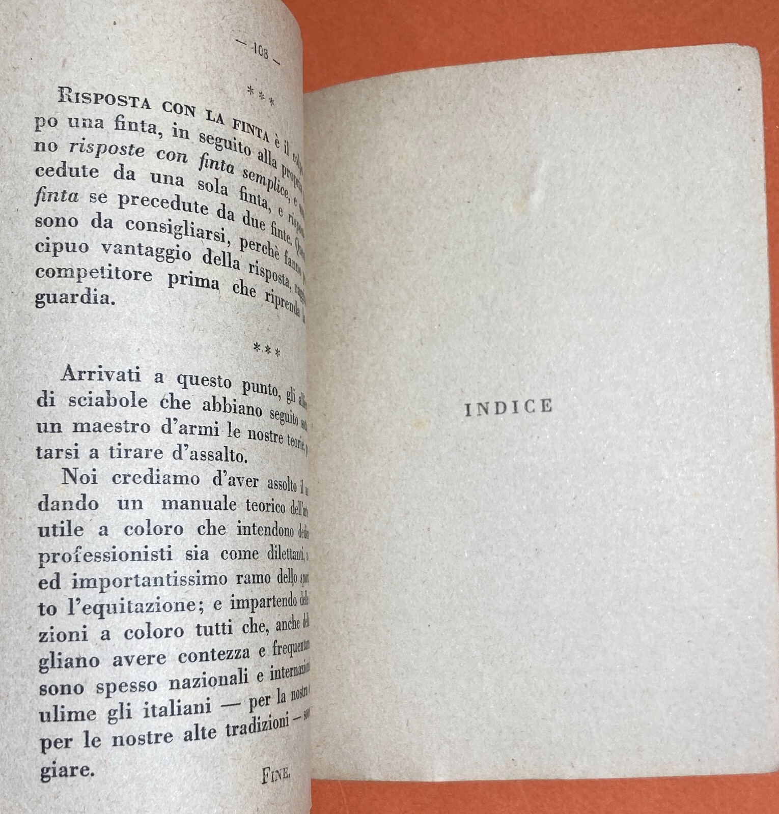 Sport: Scherma, Spada E Sciabola. Edizione d'Epoca Illustrata. Milano, Gloriosa.