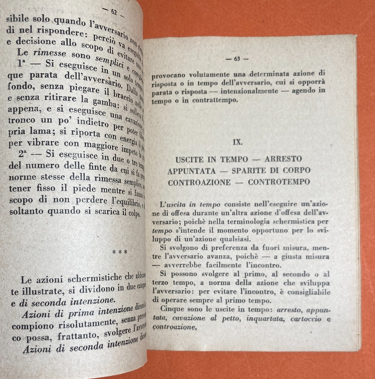 Sport: Scherma, Spada E Sciabola. Edizione d'Epoca Illustrata. Milano, Gloriosa.