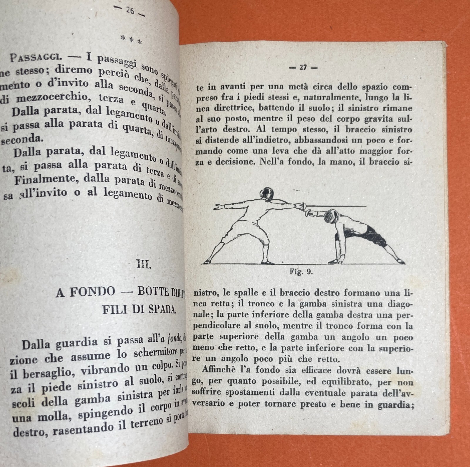 Sport: Scherma, Spada E Sciabola. Edizione d'Epoca Illustrata. Milano, Gloriosa.