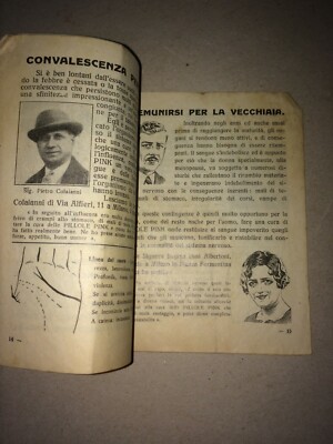 Chiromanzia, Lettura Della Mano, Medicina, Farmacia, Pillole Pink, Pubblicitario, 1934