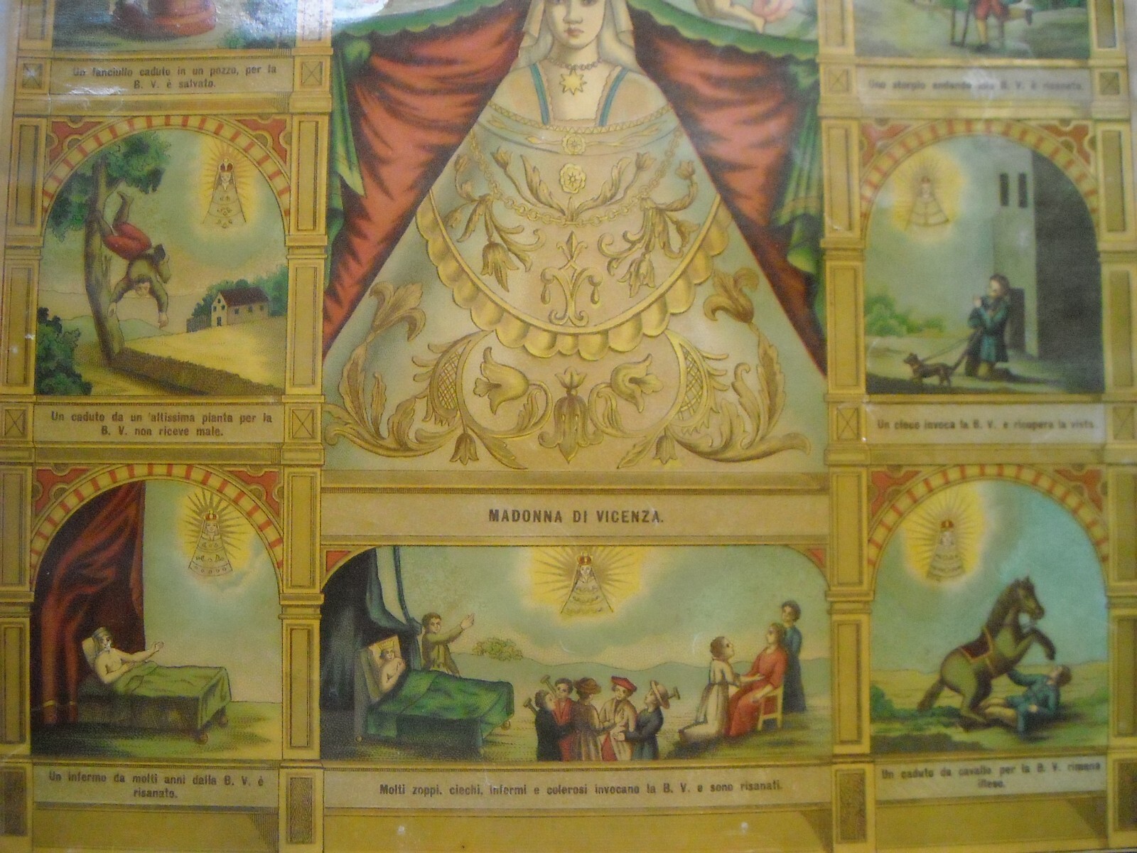 Veneto   Vicenza: Iconografia Popolare, Miracoli E Devozione Mariana