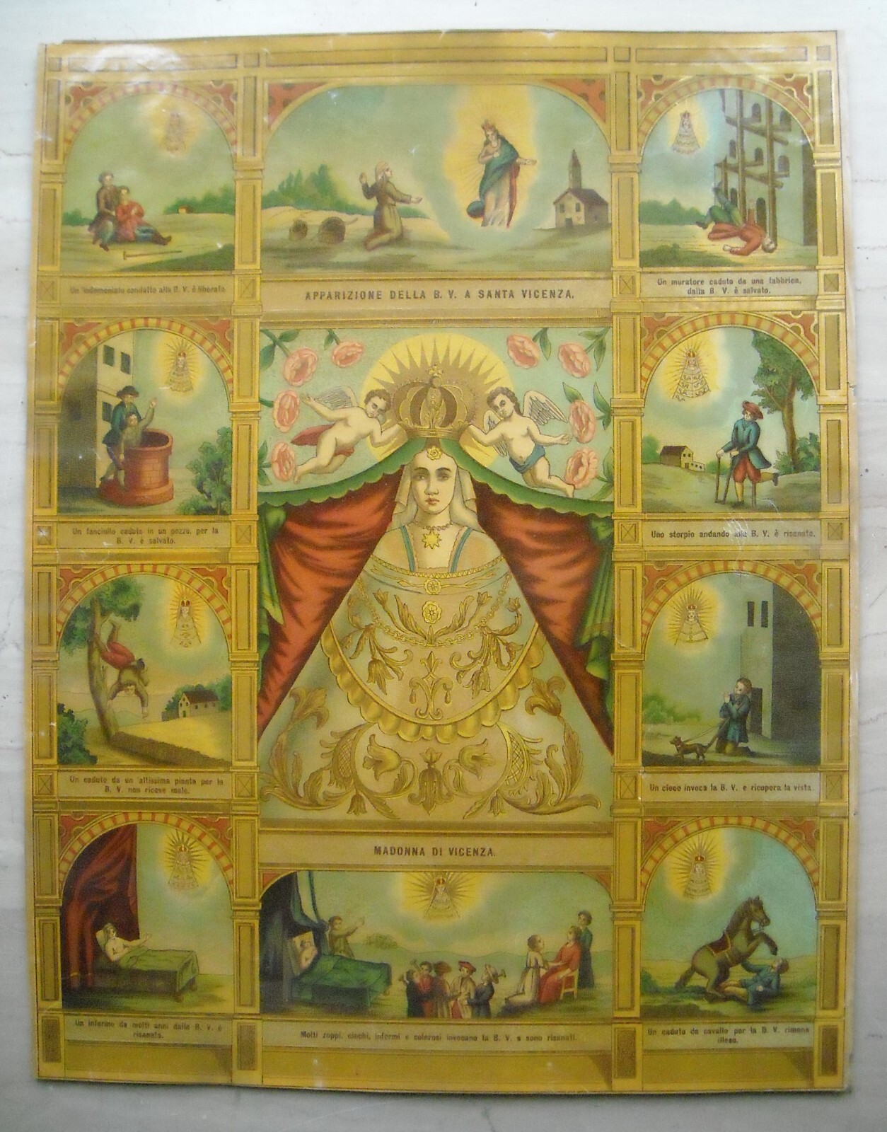 Veneto   Vicenza: Iconografia Popolare, Miracoli E Devozione Mariana