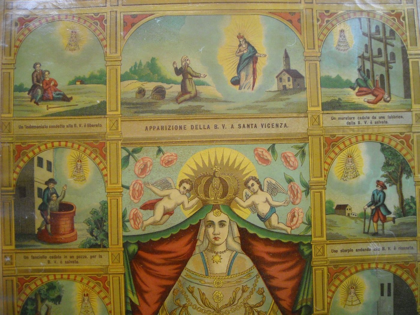 Veneto   Vicenza: Iconografia Popolare, Miracoli E Devozione Mariana