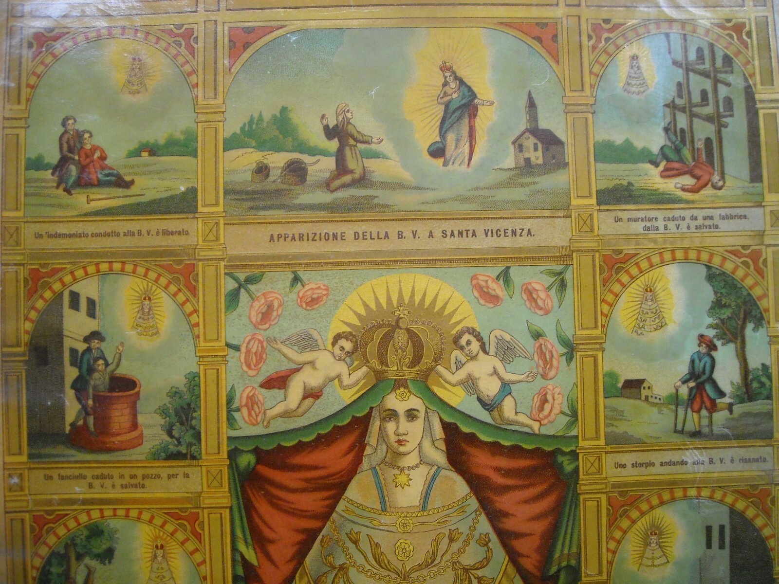 Veneto   Vicenza: Iconografia Popolare, Miracoli E Devozione Mariana