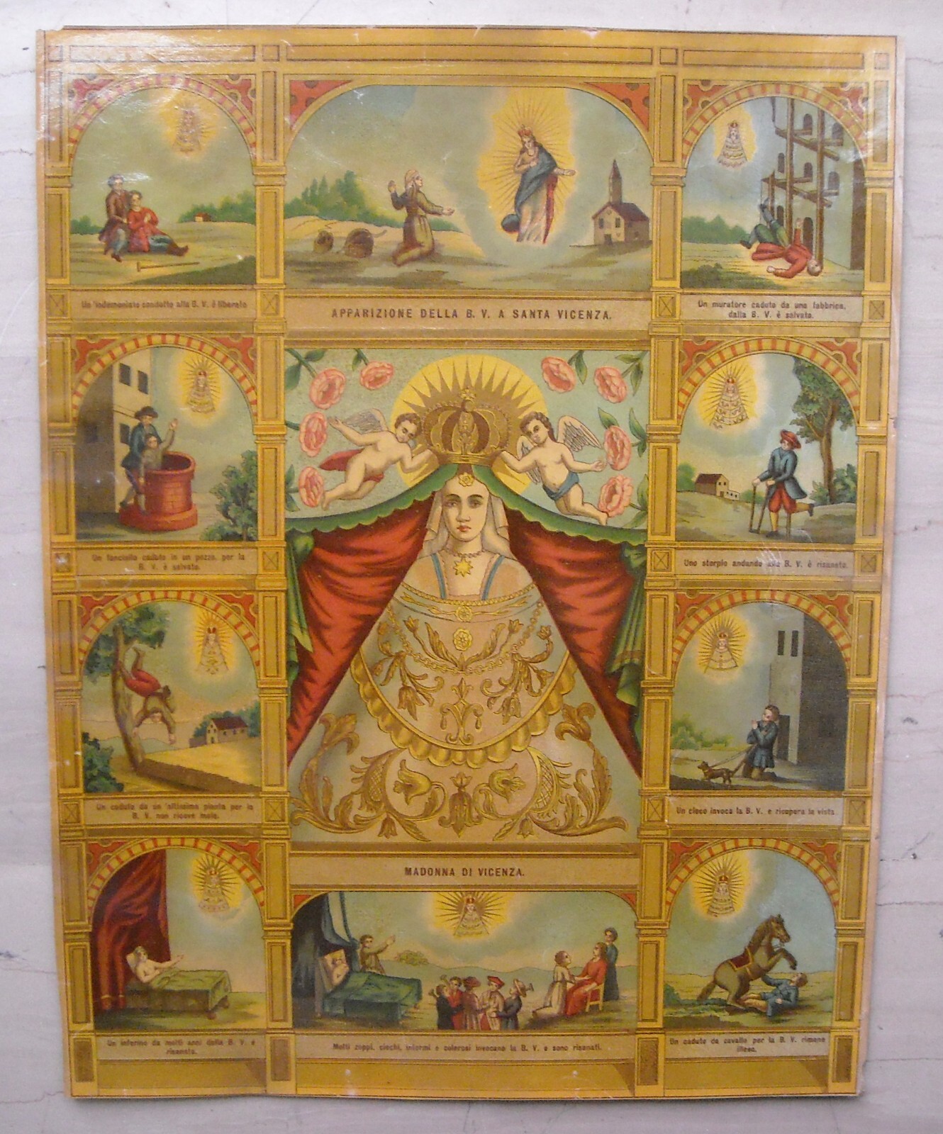Veneto   Vicenza: Iconografia Popolare, Miracoli E Devozione Mariana