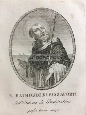 Arte Popolare Devozionale: Napoli, Scafa, S. Raimondo Di Penafort