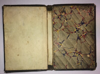 Bibliofilia, Libri Antichi: Antica Legatura In Pelle Dell'Ottocento