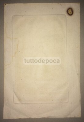 S. Ottone Frangipane Eremita Protettore Di Ariano Irpino. Stampa Popolare Devozionale, XIX Secolo