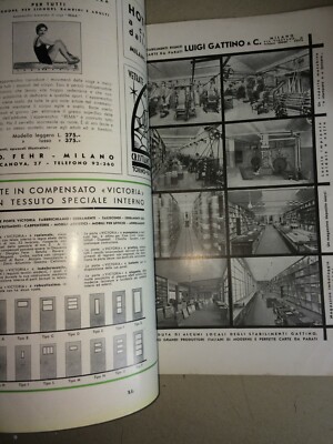 Domus, Settembre 1933. Architettura, Arredamento, Design. Direttore Gio Ponti.