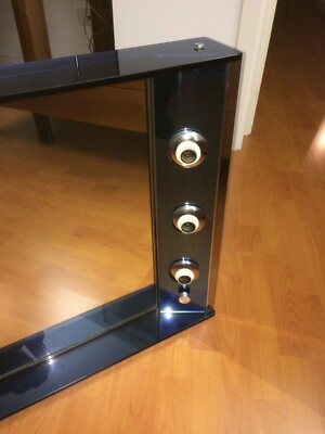 Design   Specchiera In Vetro Con Illuminazione (stile Fontana Arte)