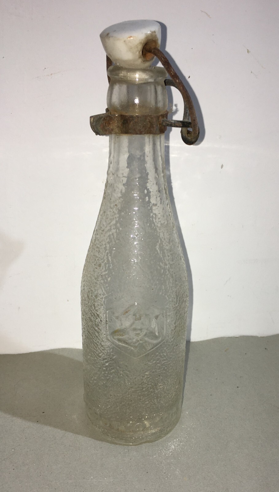 Sicilia, Trinacria, Messina: Bottiglia Pubblicitaria Birra Messina Da Collezione d'Epoca