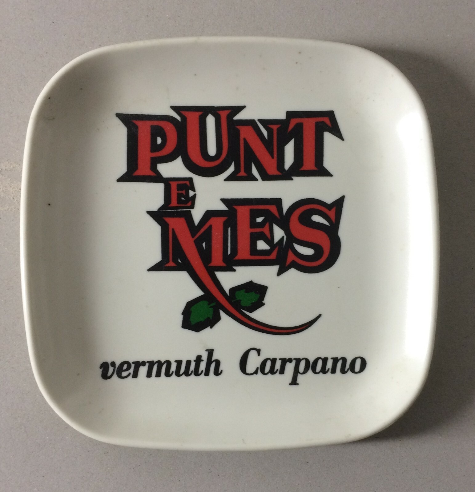Posacenere Pubblicitario Carpano Punt E Mes, Milano