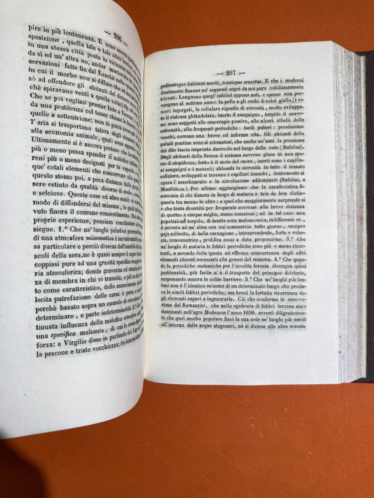 Medicina: Febbri Perniciose, Colera e Casi Clinici a Vasto (abruzzo). Opere di Giacinto Barbarotta, 1856 1858