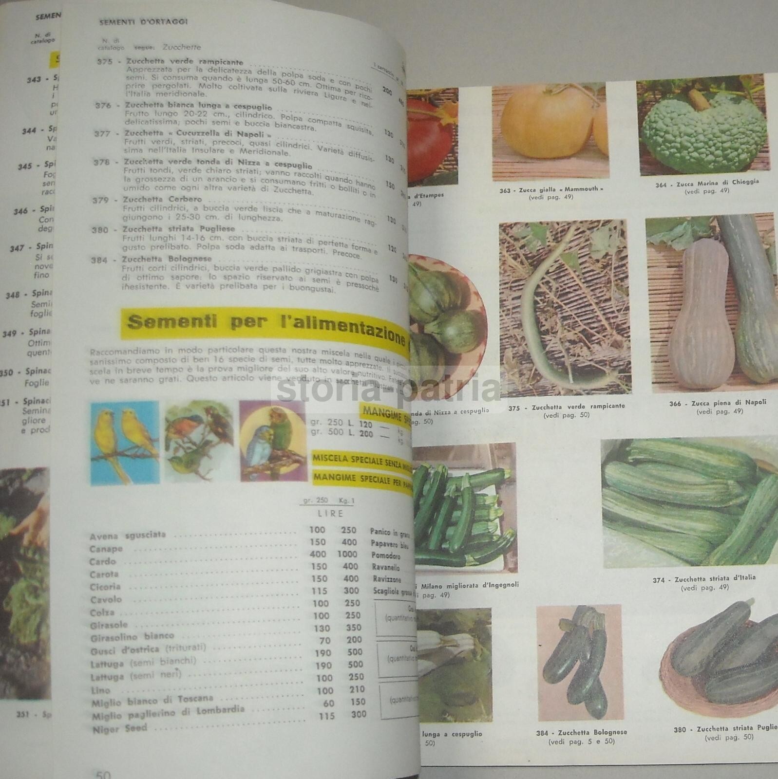 Catalogo Generale 1960 Fratelli Ingegnoli: Sementi E Attrezzi Da Giardino