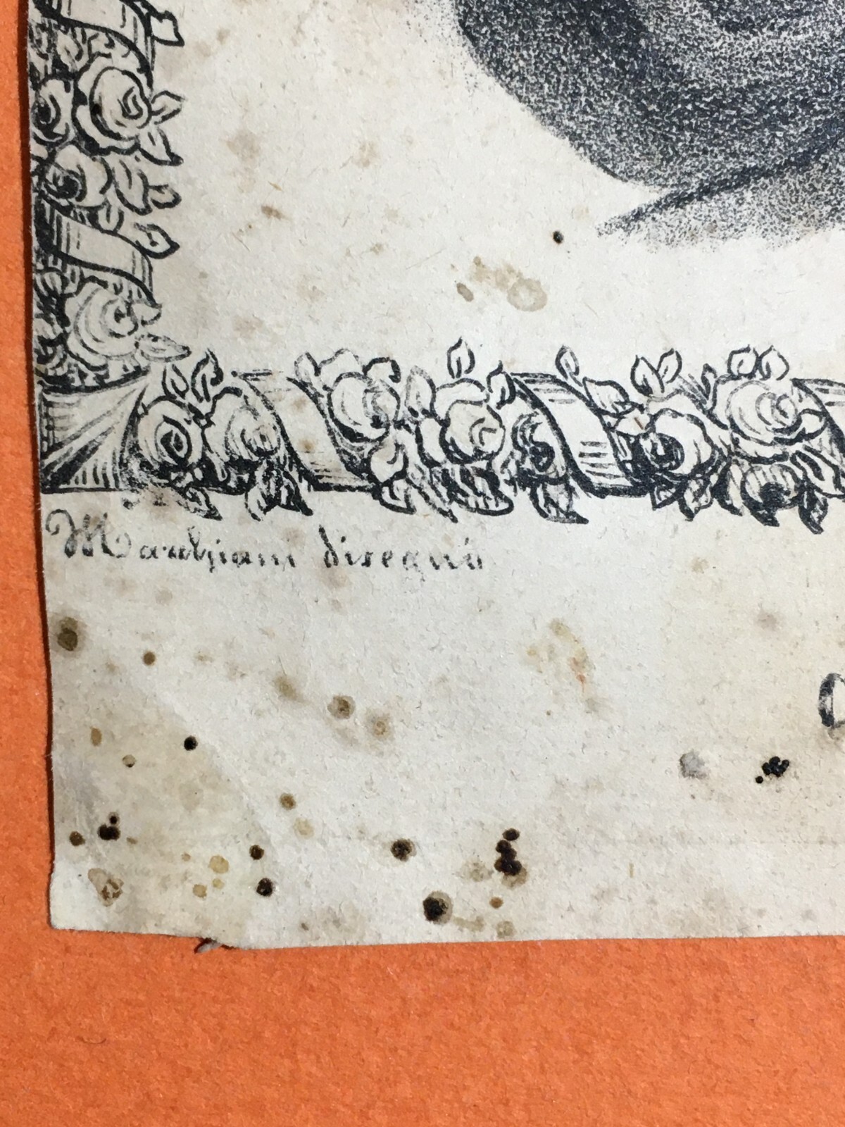Abruzzo, Chieti: Immacolata Concezione. Antica Stampa Popolare   Marchiani   Nobile