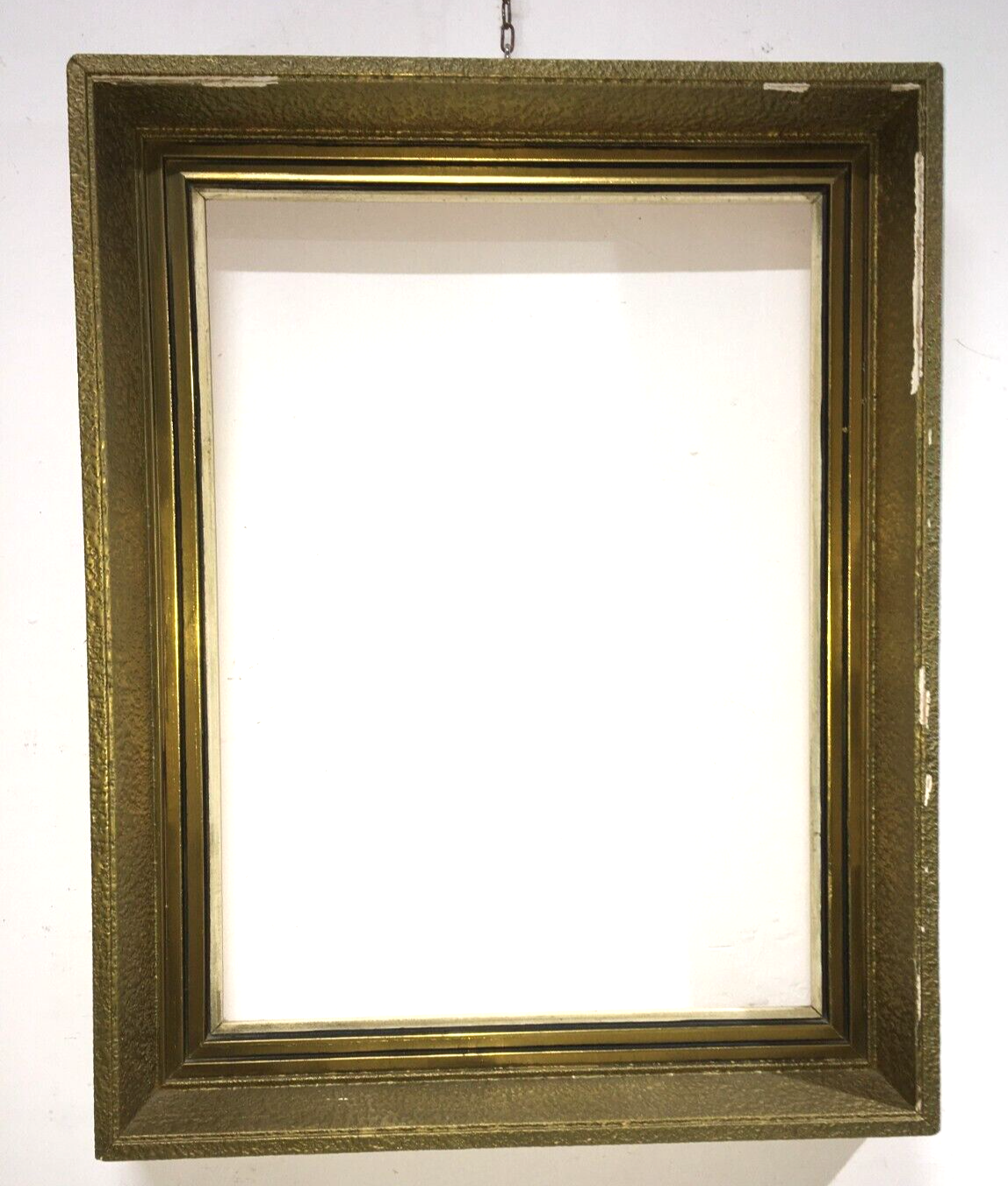 Cornice d'Epoca In Legno E Stucco Dorato   Anni '50