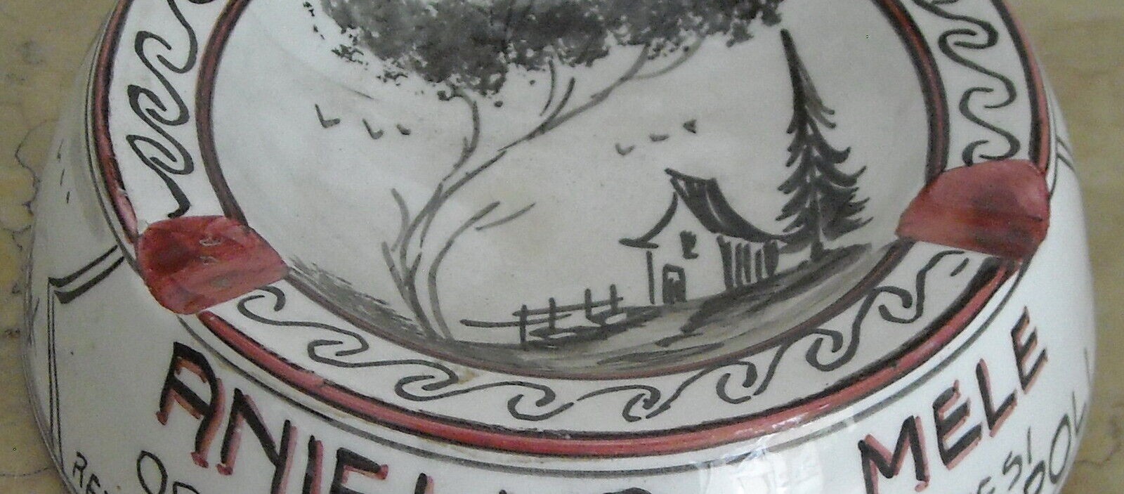 Napoli, Farmacia, Ortopedia E Protesi Mele, Pubblicitaria d'Epoca, Ceramica Casucci
