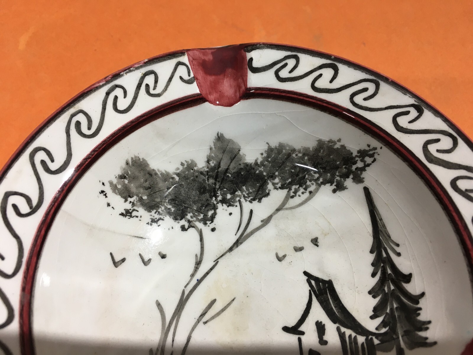 Napoli, Farmacia, Ortopedia E Protesi Mele, Pubblicitaria d'Epoca, Ceramica Casucci