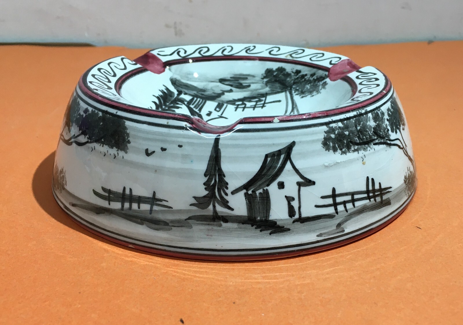 Napoli, Farmacia, Ortopedia E Protesi Mele, Pubblicitaria d'Epoca, Ceramica Casucci
