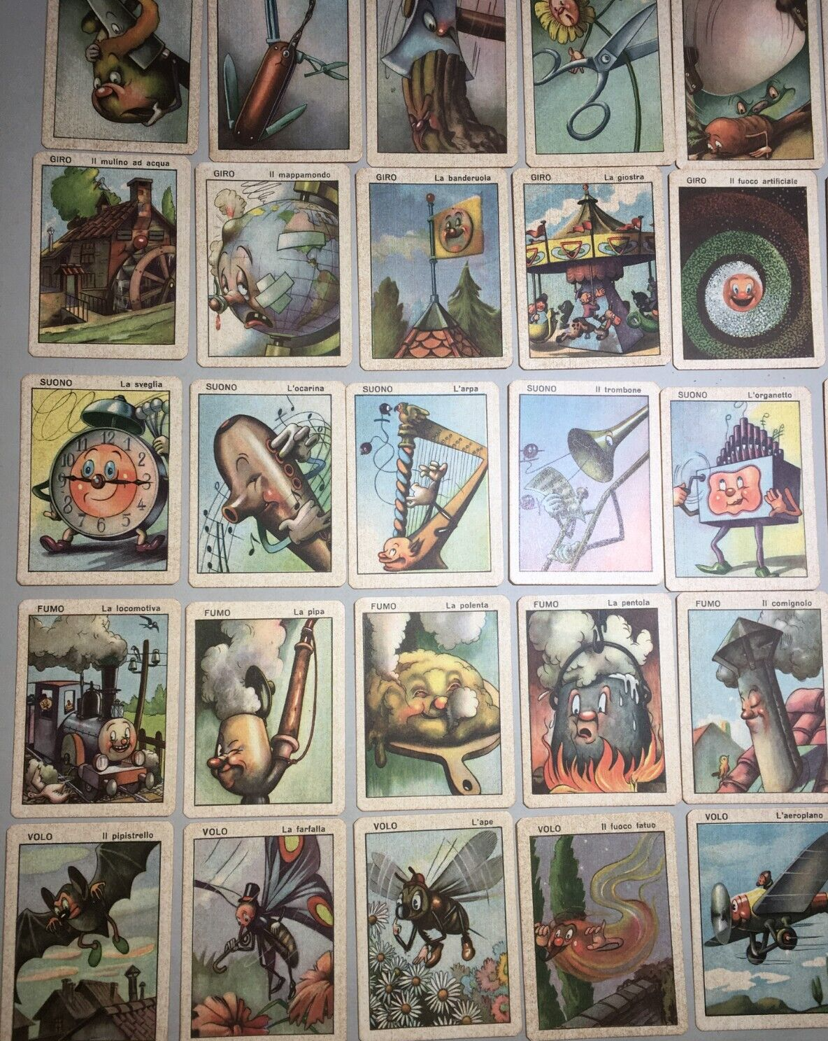 Ciba Cibalgina: Carte Da Gioco Pubblicitarie "Il Gioco Della Bugia" (1947)