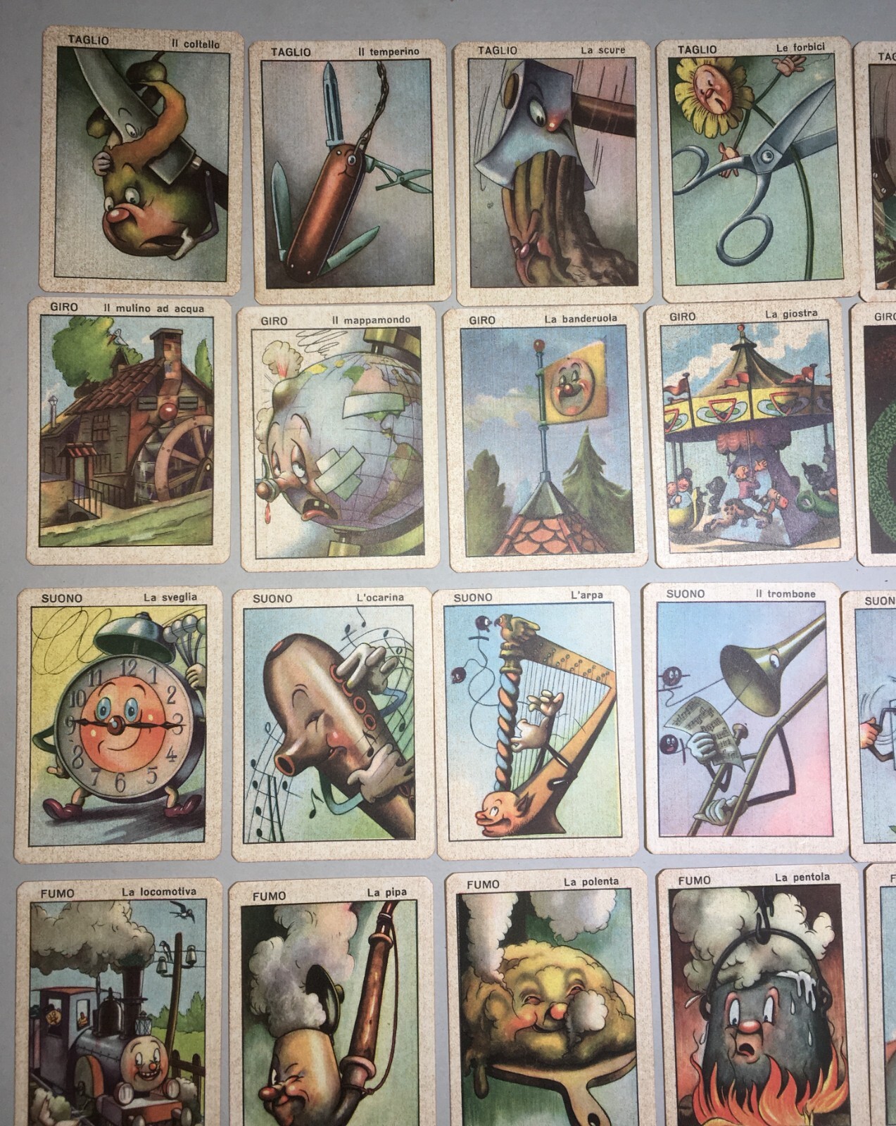 Ciba Cibalgina: Carte Da Gioco Pubblicitarie "Il Gioco Della Bugia" (1947)