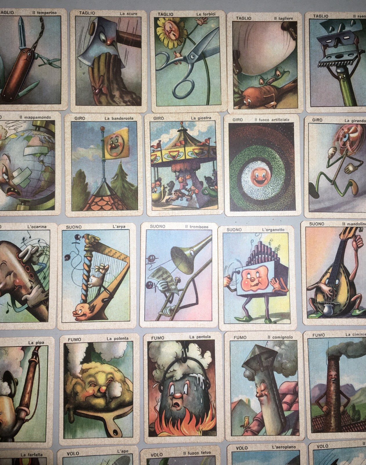 Ciba Cibalgina: Carte Da Gioco Pubblicitarie "Il Gioco Della Bugia" (1947)