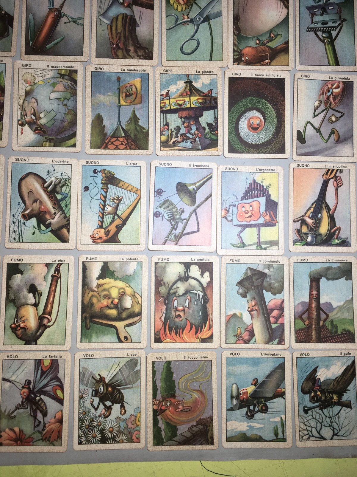 Ciba Cibalgina: Carte Da Gioco Pubblicitarie "Il Gioco Della Bugia" (1947)