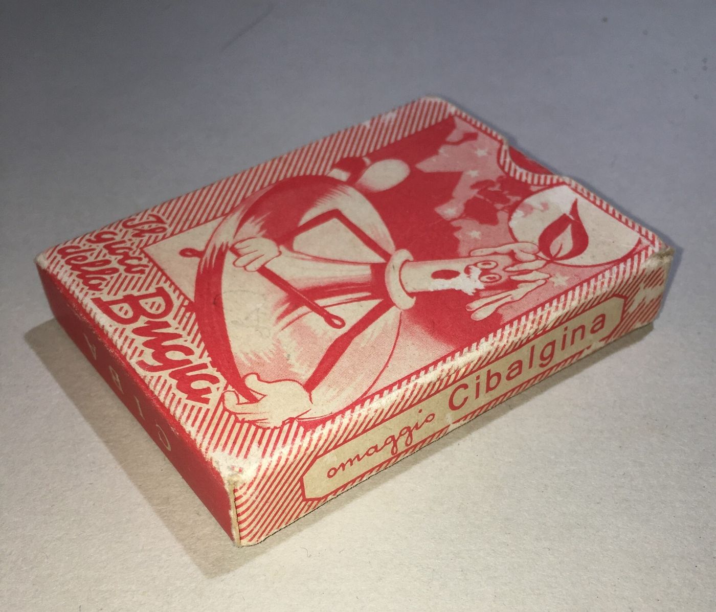 Ciba Cibalgina: Carte Da Gioco Pubblicitarie "Il Gioco Della Bugia" (1947)