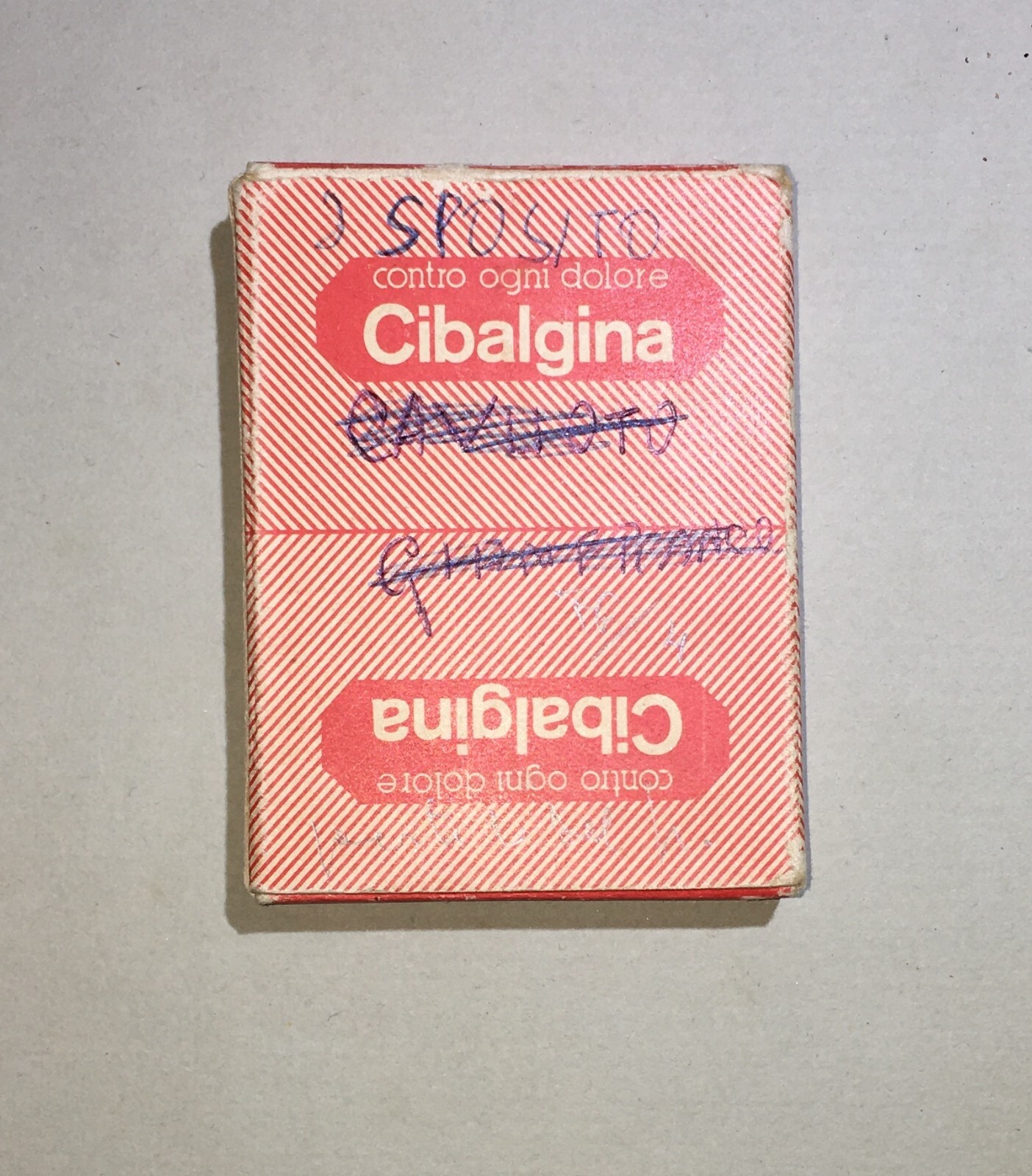 Ciba Cibalgina: Carte Da Gioco Pubblicitarie "Il Gioco Della Bugia" (1947)