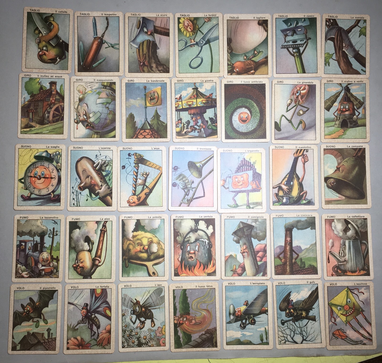 Ciba Cibalgina: Carte Da Gioco Pubblicitarie "Il Gioco Della Bugia" (1947)