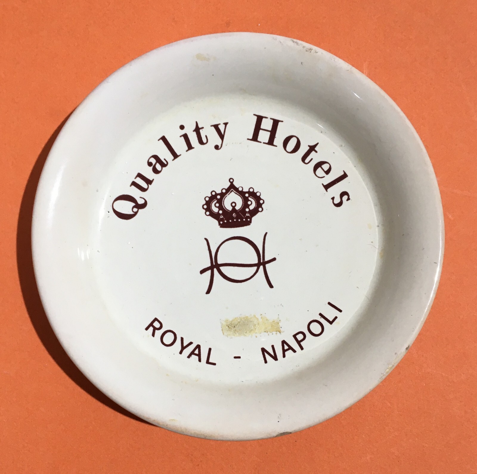 Napoli   Decorativo Soprammobile Pubblicitario   Quality Hotel Royal   Ceramica