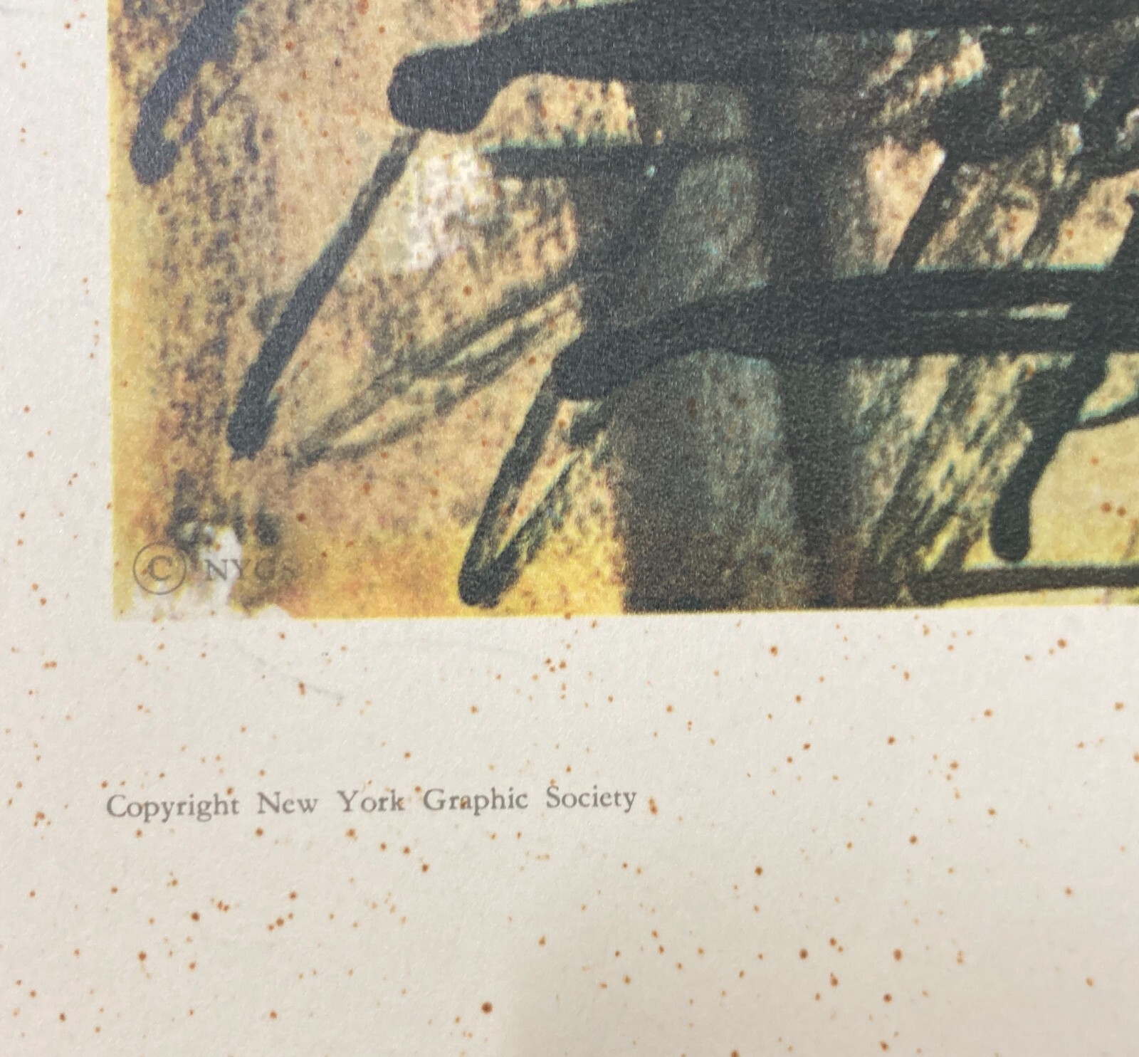 Arte Contemporanea. Bernard Buffet: Natura Morta Con Tegamino E Uova. Grafica, 1955