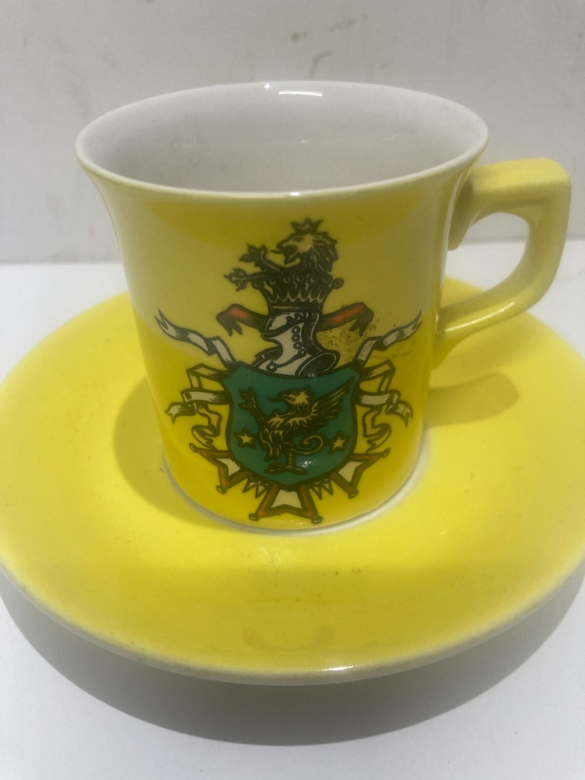 Simbologia Araldica Decorativa Tazza E Piattino   Pagnossin   Treviso