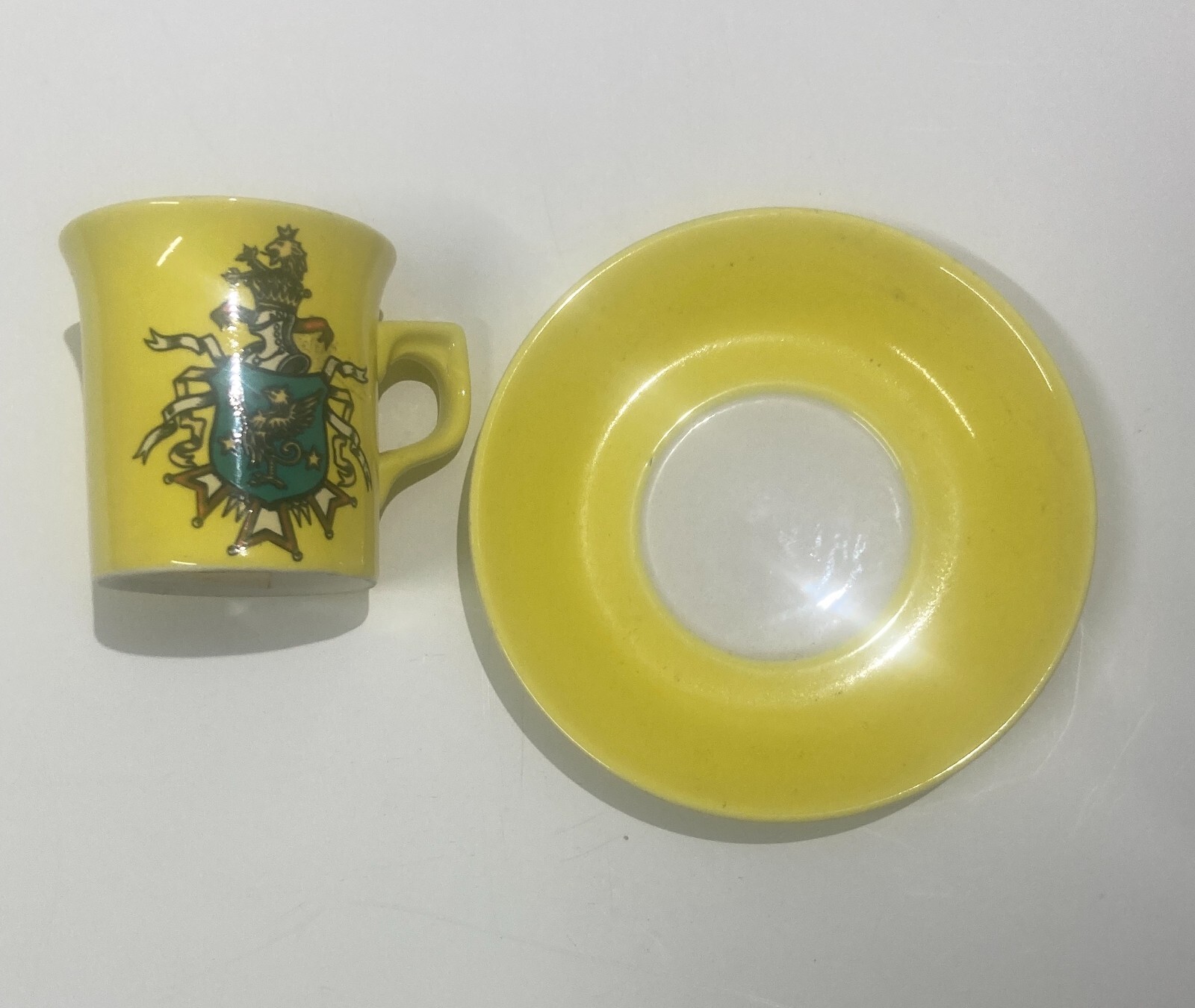 Simbologia Araldica Decorativa Tazza E Piattino   Pagnossin   Treviso