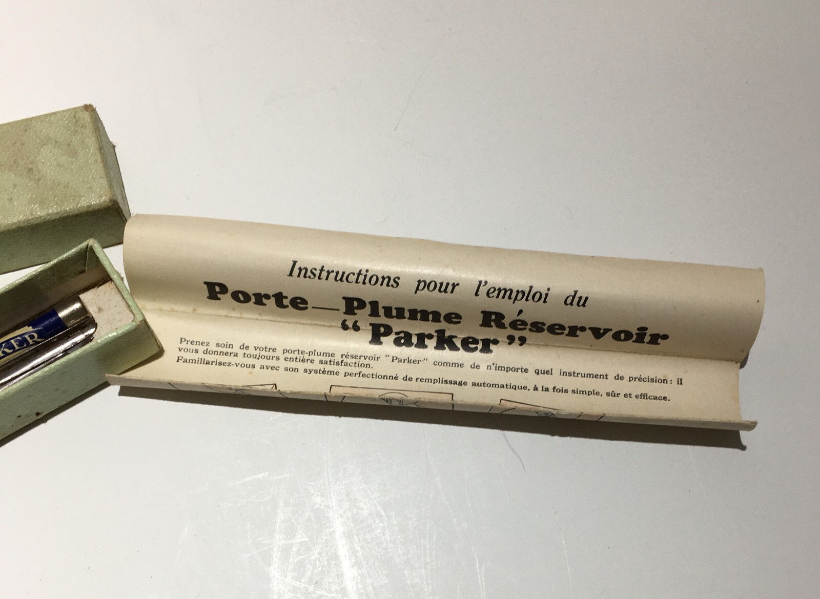 Scrittura, Calligrafia, Penne Parker, Ricambi E Pennini d'Epoca