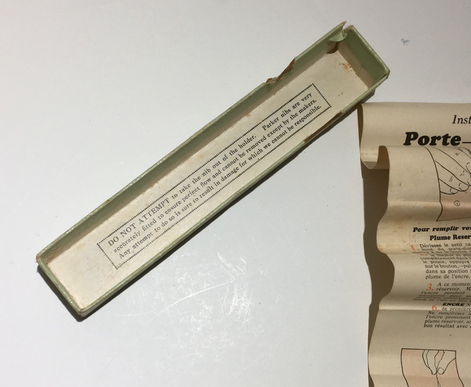 Scrittura, Calligrafia, Penne Parker, Ricambi E Pennini d'Epoca