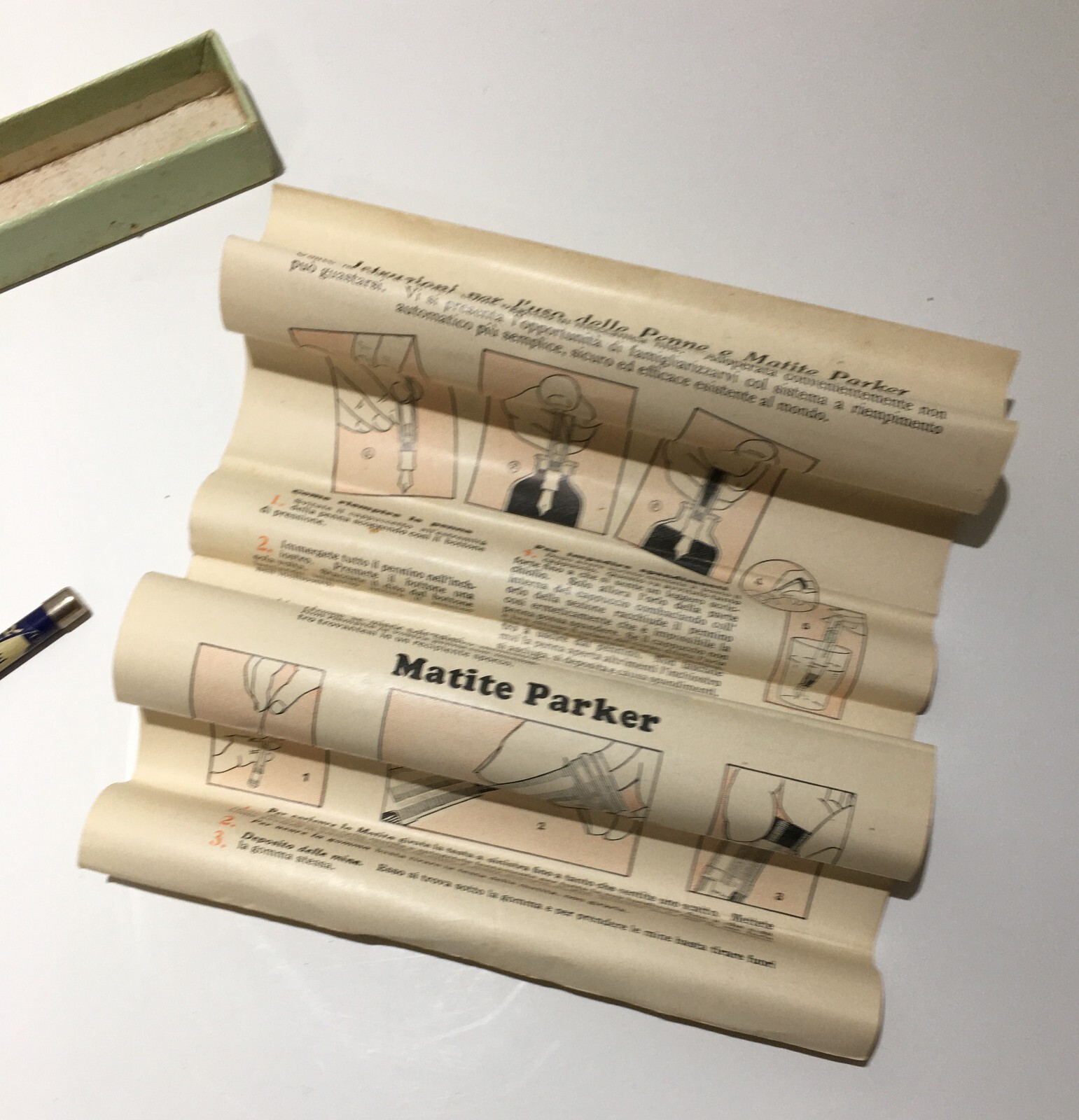 Scrittura, Calligrafia, Penne Parker, Ricambi E Pennini d'Epoca
