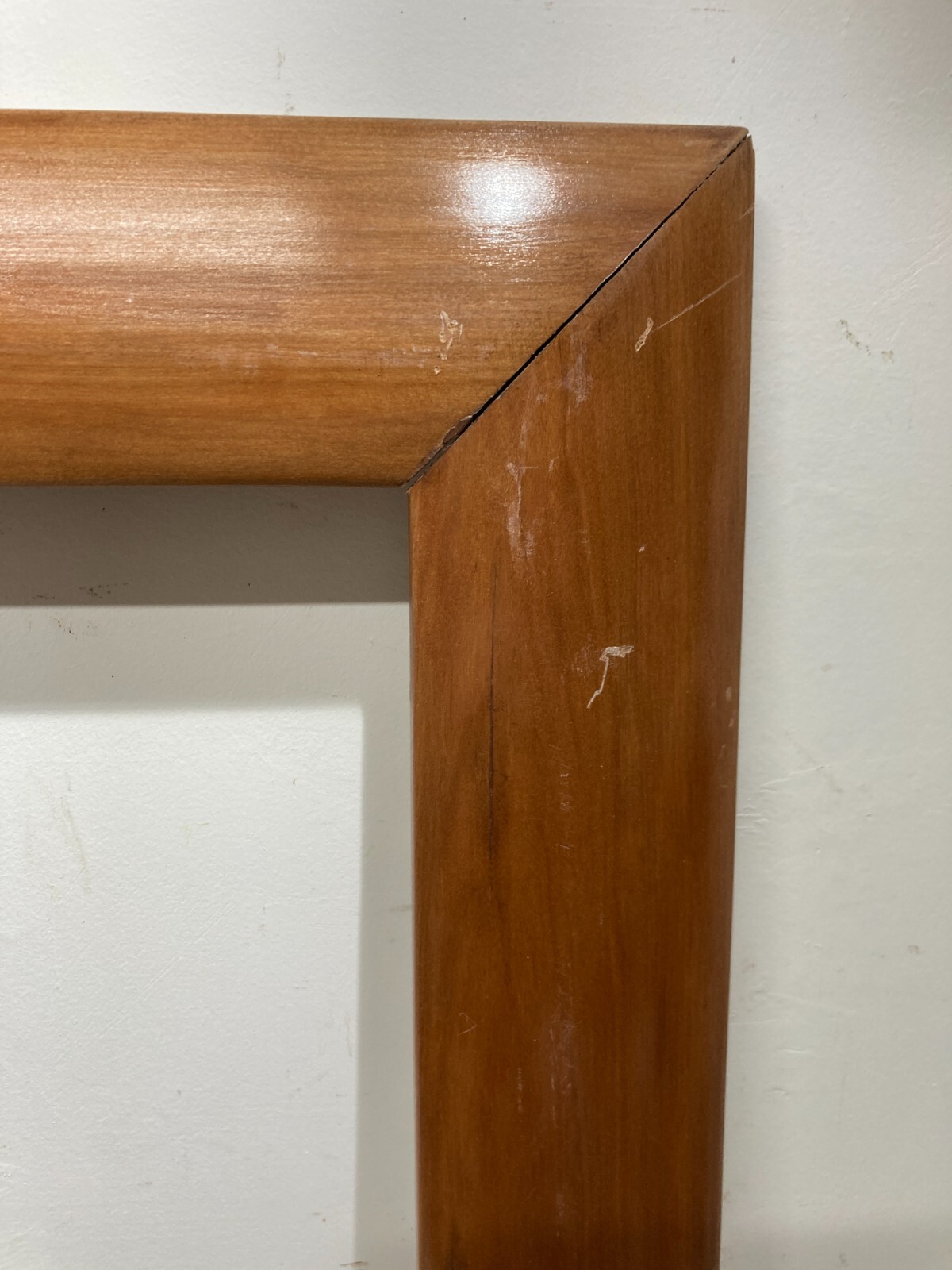 Antica Cornice In Legno Massello d'Epoca
