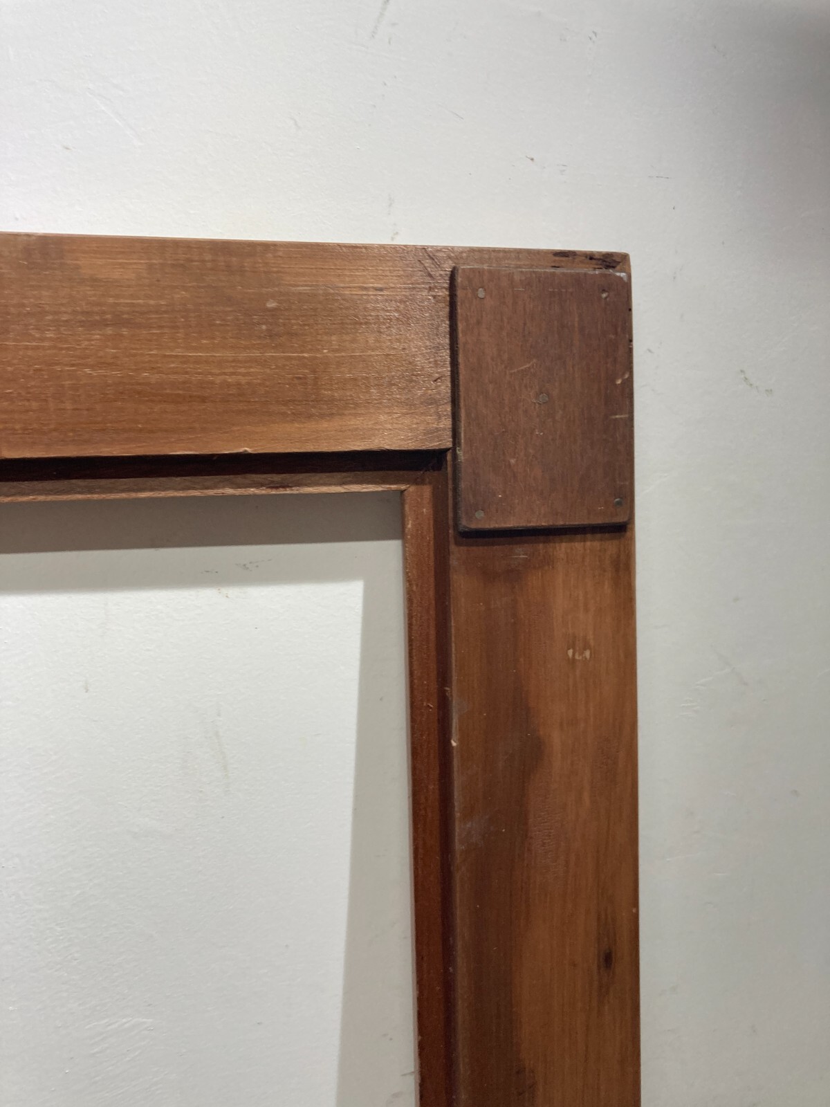Antica Cornice In Legno Massello d'Epoca